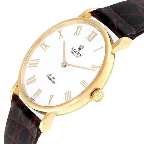 rolex geneve cellini 5112|rolex cellini geneve 18k gold.